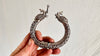 Sterling Silver Indian Bangle. 1025