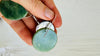 Guatemalan Jade Earrings. Sterling Silver
