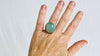Aventurine Green Ring. Size 7