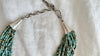 Multi-Strand Howlite Necklace. Sterling Silver. 1388