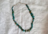 Turquoise and Sterling Necklace. 1251