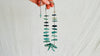 Ancient Roman Glass Necklace with Sterling Silver. Handmade Designer Jewelry.