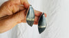 Apache Gold Silver Post Earrings. Rare Pyrite. Sterling. One-of-a-Kind. 3001