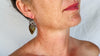 Jasper Leaf Earrings. Sterling Silver. Atelier Aadya. 2894