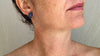 Rough Lapis Lazuli Earrings. Asymmetrical Posts. Handmade Sterling Silver Jewelry . 1178