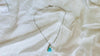 Larimar Pendant Necklace. Sterling Silver. 2727