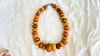 Vintage Berber Necklace. Faux Amber. Tiznit, Morocco. IN COMPLIANCE with Etsy Regulations