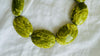 Serpentine Necklace. Large Organic Shapes. Sterling Silver. 2179