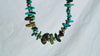Turquoise and Sterling Necklace. Natural American Turquoise. Gift for Her. 2878
