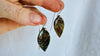Jasper Leaf Earrings. Sterling Silver. Atelier Aadya. 2894