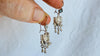 Monte Alban Reproduction Earrings. Oaxacan. Sterling Silver. Mexico. Frida Kahlo.