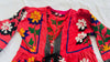 Vintage Uzbek Suzani Silk Embroidered Coat.