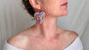Alebrije Heart Earrings. Sterling Silver. Atelier Aadya. 0434