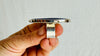 Lapis Lazuli Silver Ring. Adjustable Size. Sterling Silver. 4332