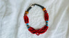 Balochi Multi-Strand Tribal Beaded Necklace. 4348