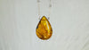 Large Amber Pendant on a Silver Chain. 2558
