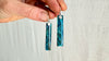 Chrysocolla and Sterling Silver Earrings. Atelier Aadya. 2257