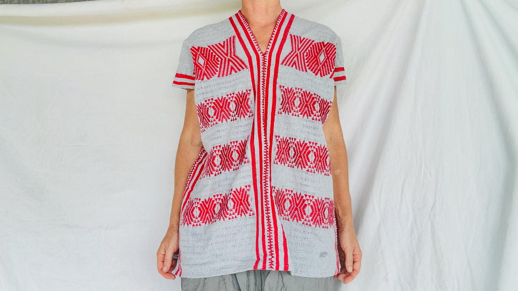 Oaxacan Mixtec Huipil Dress. Mexico.
