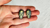 Skully Labradorite Earrings. 1392