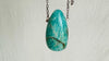 Large Amazonite Pendant Silver Chain. Sterling Silver. 2502