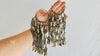 Huge Vintage Kuchi Jumkha Tribal Earrings. Gauged. 4290
