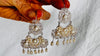 Vintage Oaxacan Filigree Earrings With Pearl. Sterling Silver. Mexico. Frida Kahlo. s/n