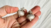 Silver Barbell Earrings. Thailand. Smaller. 0647