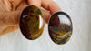 Asymm Jasper Earrings. Handmade Sterling Silver Jewelry. 3014