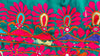 Vintage Banjara Embroidered Drawstring Skirt.