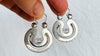 Filigree Hoop Earrings. Oaxaca. Sterling Silver. Mexico. Frida Kahlo