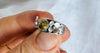 Amber Botanicals Ring. Sterling Silver. Adjustable Size. AP-431