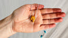 Mookaite Skull Pendant. Turquoise & Sterling Silver Chain. 1278