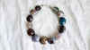 Jasper Necklace. Garden Quartz. Sterling Silver. 1373