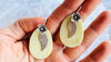 Serpentine Flower Earrings. Sterling Silver. 2891
