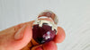 Oversized Faceted Amethyst Ring | Handmade Adjustable Sterling Silver | Unique Gemstone Jewelry. 4022