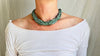 Multi-Strand Howlite Necklace. Sterling Silver. 1388
