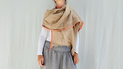 Soft Wool Shawl, Wrap, Scarf. Lightweight