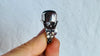 Amber Heart Botanicals Ring. Sterling Silver. Adjustable Size. AP-456