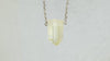 Citrine & Silver Pendant Necklace. Handmade Sterling Silver Chain. 2306