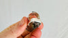 Oversized Faceted Prasiolite Cocktail Ring | Handmade Adjustable Sterling Silver | Unique Gemstone Jewelry. 4189