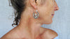 Oaxacan Arracada Hoop Earrings. Sterling Silver Filigree. AP-450