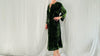 Silk Velvet 34 Sleeved Dress. Oversized. Sumptuous and Comfy! S-L