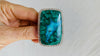 Azurite Malachite Oversized Ring. Gorgeous. Size 7. 0369