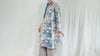 Vintage Kantha Quilted Coat, Reversible Art Jacket, One Size.