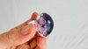Oversized Faceted Amethyst Ring | Handmade Adjustable Sterling Silver | Unique Gemstone Jewelry. 4022