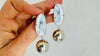 Dendritic Agate Earrings. Designer Sterling Silver Handmade Jewelry. 2440