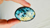 Labradorite Cocktail Ring. Adjustable Sterling Silver Jewelry. Gorgeous Flash. 4004