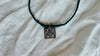 Birds Amulet Necklace. Antique. India. Sterling Silver. 1304.