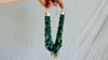 Multi-Strand Roman Glass Necklace. Sterling Silver. Stunning! 2491