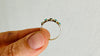 Turquoise and Gold Ring. Antique Stones and 14 kt Yellow Gold. Size 5.75
